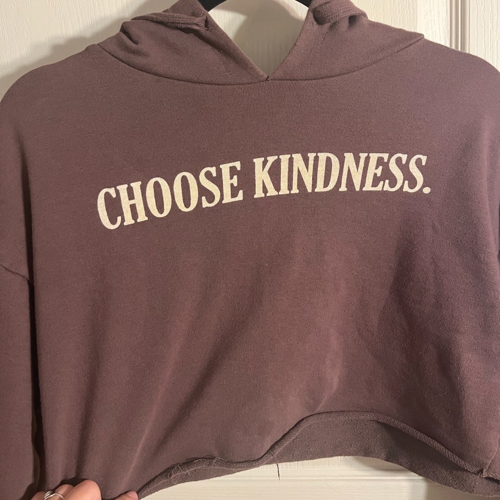 Crop sweatshirt